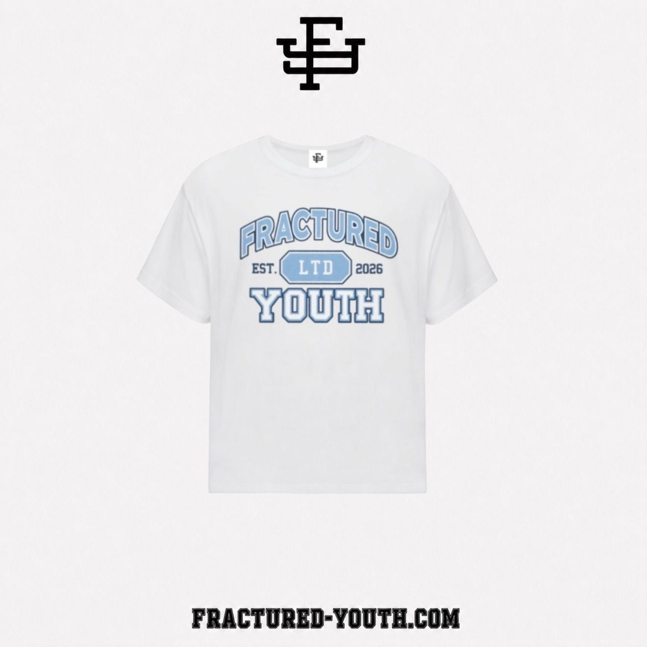 Established Oversized White Tee